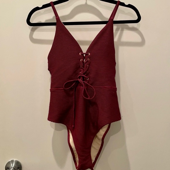 PacSun Swim La Hearts Medium One Piece Bathing Suit Poshmark